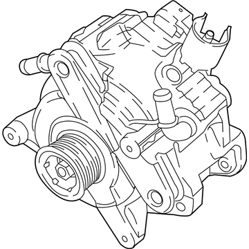 Jeep Wrangler Alternator - 68432441AC