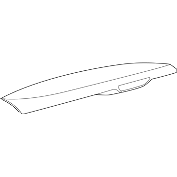 Mopar 1VN50GTWAD Spoiler Liftgate Mopar 1VN50GTWAD Spoiler Liftgate