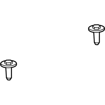 Jeep 6509851AA SCREW Hex Head M6x1.00x20