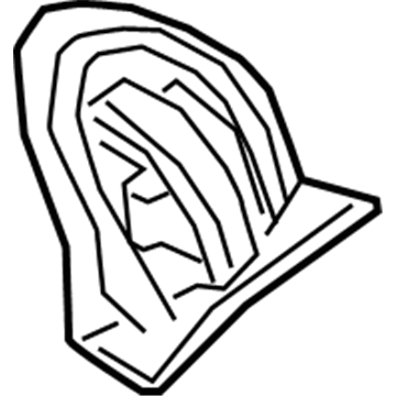 Jeep 68039035AA REINFORCEMENT Shock Mounting Bracket