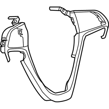 Mopar 5QV361CCAB Bezel Steering Wheel