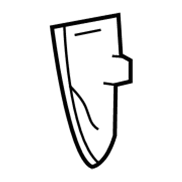 Jeep 1ZV37LU5AC BEZEL Paddle Switch