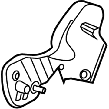 Mopar 5YS31LXHAA Shield Front Seat Left Inboard, Driver Side 5YS31LXHAA Mopar Shield Front Seat Left Inboard, Driver Side Illustration 1 of 1