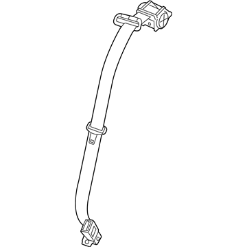 Chrysler 1VA69DX9AD SEAT BELT Retractor