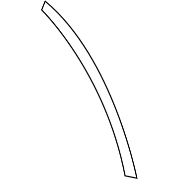 Dodge 1BE00RXFAA APPLIQUE D Pillar