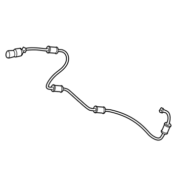 Mopar 68199987AC Sensor Anti-Lock Brakes Front