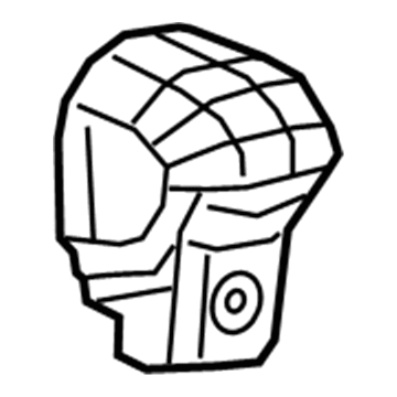 Jeep 68301879AD BEZEL Back Up Camera Bezel