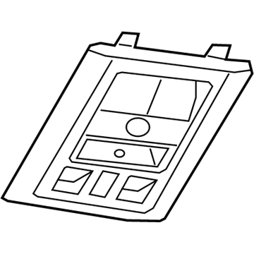 Ram 5SK71DX9AA CONSOLE Overhead