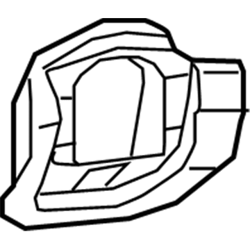 Dodge 5XR51DX9AA GAP HIDER Steering Column Shroud