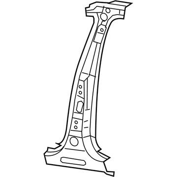 Mopar 68081183AC Reinforcement B - Pillar