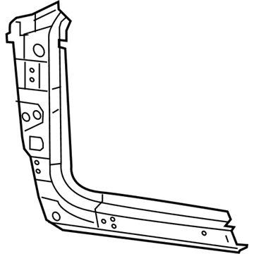 Mopar 68080972AD Reinforcement Bodyside Aperture Front