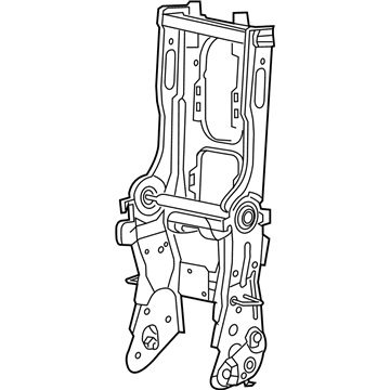Mopar 68323323AA Frame Rear Seat Back