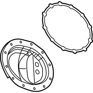 Ram 68216206AA COVER KIT Differential