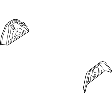 Mopar 68259344AA Wheelhouse Rear Inner