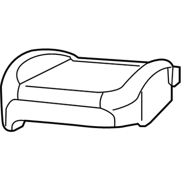 Jeep 6PW371TTAD COVER Front Seat Cushion