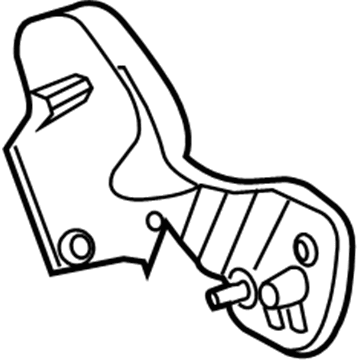 Mopar 5XE80LXHAA Shield Seat Seat Track/Rail Shield, Passenger Side 5XE80LXHAA Mopar Shield Seat Seat Track/Rail Shield, Passenger Side Illustration 1 of 1