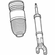 Mopar 68260910AD Spring And Shock Assembly Air Suspension