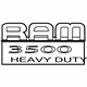 Mopar 68140350AA Nameplate Ram 3500 Heavy Duty
