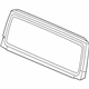 Mopar 68537256AD Panel - Windshield Frame