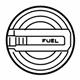 Mopar 68330920AE Door Fuel Fill