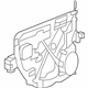 Mopar 68045132AC Panel Carrier Plate Rear Door With Regulator Mopar 68045132AC Panel Carrier Plate Rear Door With Regulator