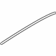 Mopar 68266094AA Weatherstrip, Door Upper Secondary