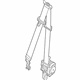 Mopar 5XY261L1AB Seat Belt Front Outer