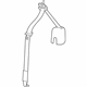 Mopar 6SP27TX7AB Belt And Retractor 2ND Row Seat Left