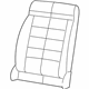 Mopar 6CF48DX9AA Cover Front Seat Back