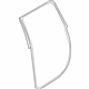 Mopar 55112363AG Weatherstrip Rear Door Mounted