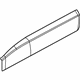 Mopar 5VX84LXHAA Molding Front Door, Passenger Side