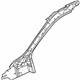 Mopar 68243890AB Reinforcement A - Pillar