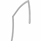 Mopar 68188784AC Weatherstrip Front Door Glass