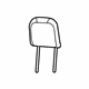 Mopar 6AA84TX7AB Headrest Front