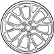 Mopar 5LD38NTSAB Wheel Aluminum