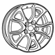 Mopar 1VH41AAAAC Wheel Aluminum Mopar 1VH41AAAAC Wheel Aluminum