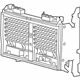 Mopar 68437500AB Radiator Shutter Assembly, Front