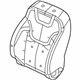 Mopar 68091758AC Foam Seat Back Front Mopar 68091758AC Foam Seat Back Front