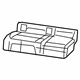 Mopar 6YS26TX7AA Cover Rear Seat Cushion Right Mopar 6YS26TX7AA Cover Rear Seat Cushion Right