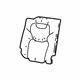 Mopar 68290652AE Foam Seat Back Rear Right