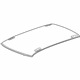 Mopar 68036658AA Panel Roof Without Sunroof Opening