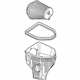 Mopar 68424621AA Air Cleaner Assembly Engine