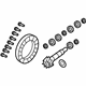 Mopar 68400414AA Gear Kit Ring And Pinion, Front