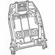 Mopar 68357356AA Frame Front Seat Back