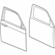 Mopar 68660700AA Door - Front