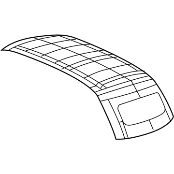 Mopar 68508599AA Cover - Folding Top 68508599AA Mopar Cover - Folding Top Illustration 1 of 1