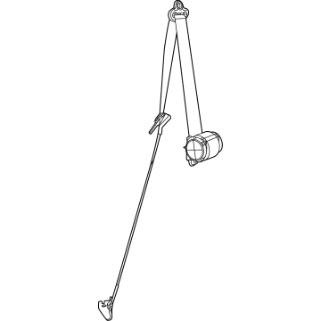 Jeep Grand Cherokee L Seat Belt - 6XH951T5AB