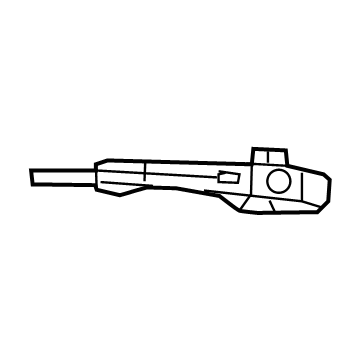 Mopar 1QA21LAUAJ Handle, Outside, Front Outer Driver Side