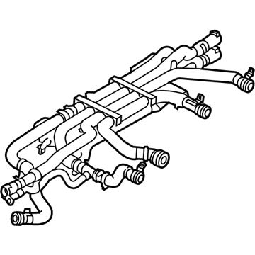 68499176AA Mopar Hose Assembly Illustration 1 of 1