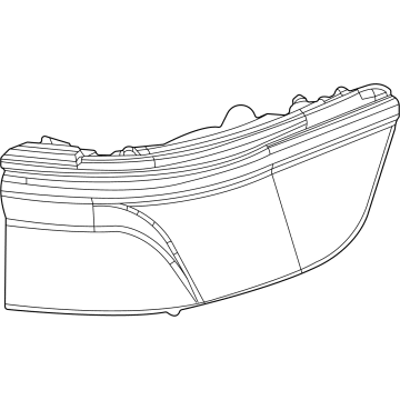 Jeep Wagoneer L Back Up Light - 68621166AC